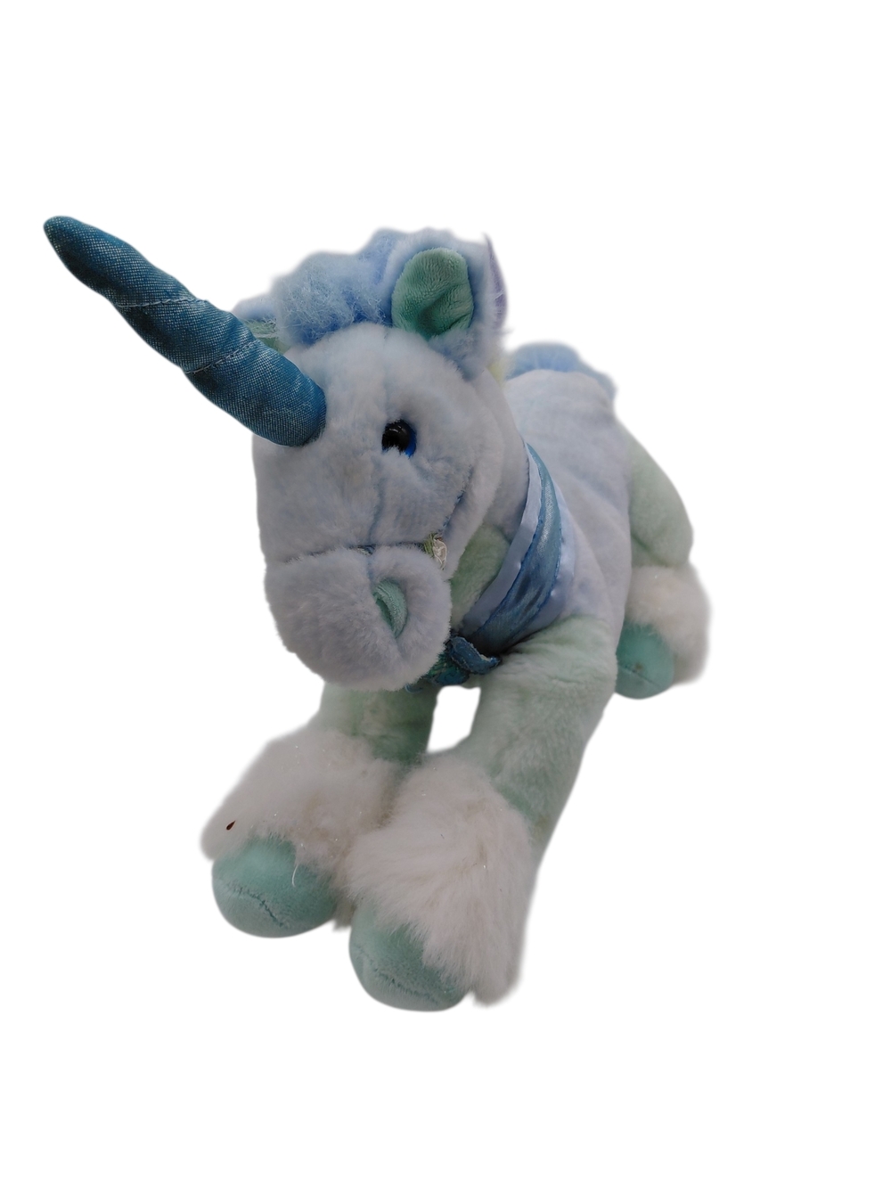 Vintage Animal Alley Darla Unicorn Plush 15" Pastel Toys R Us Butterfly Collar